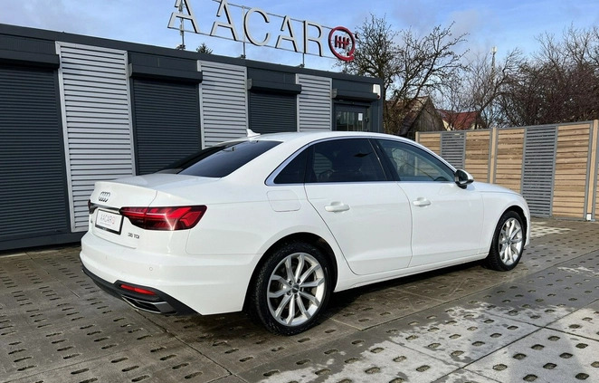 Audi A4 cena 116900 przebieg: 125210, rok produkcji 2020 z Mirsk małe 667